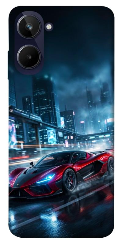 Чехол itsPrint Red sport car для Realme 10 4G, авто, купить оптом с доставкой