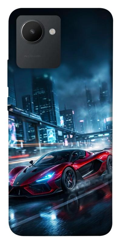 Чехол itsPrint Red sport car для Realme C30, авто, купить оптом с доставкой