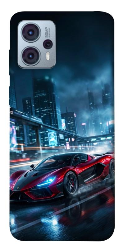 Чехол itsPrint Red sport car для Motorola Moto G23, авто, купить оптом с доставкой