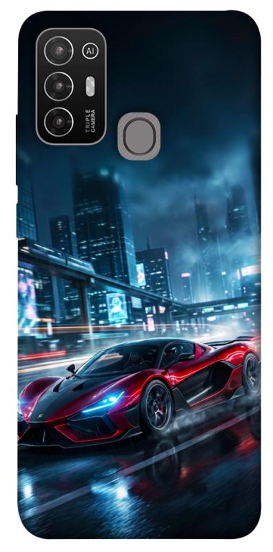 Чехол itsPrint Red sport car для ZTE Blade A52, авто, купить оптом с доставкой
