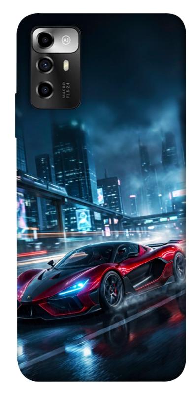 Чехол itsPrint Red sport car для ZTE Blade A72, авто, купить оптом с доставкой
