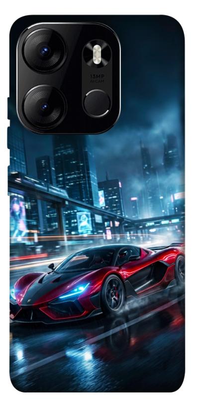 Чехол itsPrint Red sport car для Tecno Spark Go 2023, авто, купить оптом с доставкой