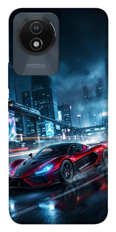 Чехол itsPrint Red sport car для Vivo Y02, авто, купить оптом с доставкой