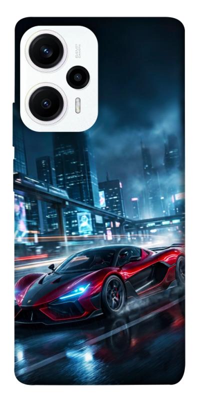 Чехол itsPrint Red sport car для Xiaomi Poco F5 / Note 12 Turbo, авто, купить оптом с доставкой