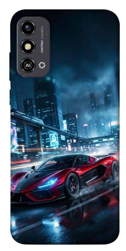 Чехол itsPrint Red sport car для ZTE Blade A53, авто, купить оптом с доставкой