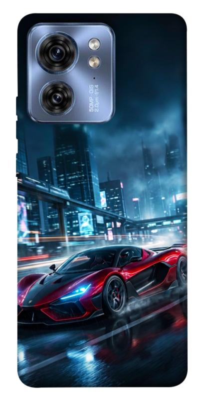 Чехол itsPrint Red sport car для Motorola Edge 40, авто, купить оптом с доставкой