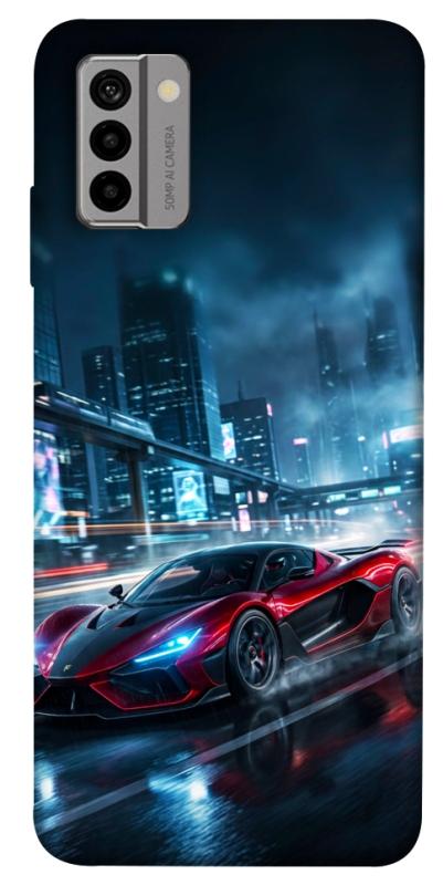Чехол itsPrint Red sport car для Nokia G22, авто, купить оптом с доставкой