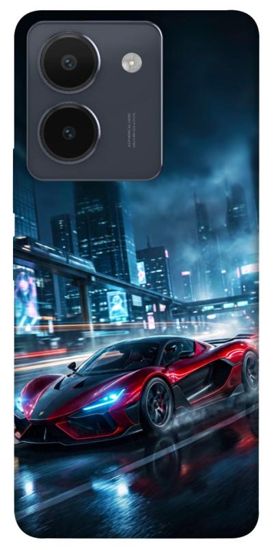 Чехол itsPrint Red sport car для Vivo Y36, авто, купить оптом с доставкой