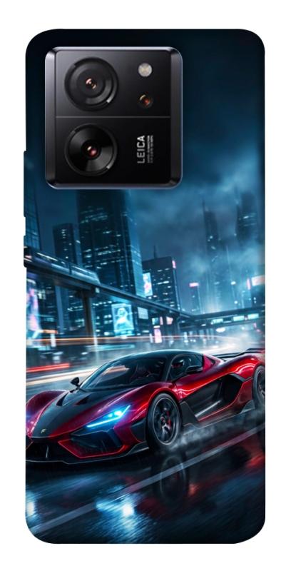 Чехол itsPrint Red sport car для Xiaomi 13T, авто, купить оптом с доставкой