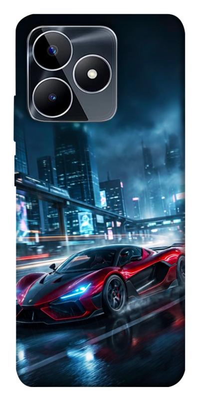 Чехол itsPrint Red sport car для Realme C53, авто, купить оптом с доставкой