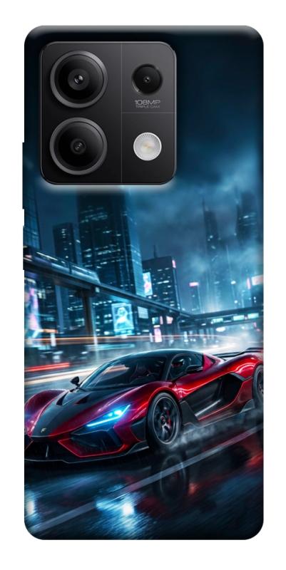 Чехол itsPrint Red sport car для Xiaomi Redmi Note 13 5G, авто, купить оптом с доставкой