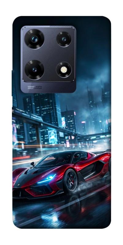 Чехол itsPrint Red sport car для Infinix Note 30 Pro, авто, купить оптом с доставкой