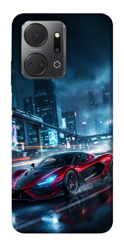 Чехол itsPrint Red sport car для Huawei Honor X7a, авто, купить оптом с доставкой