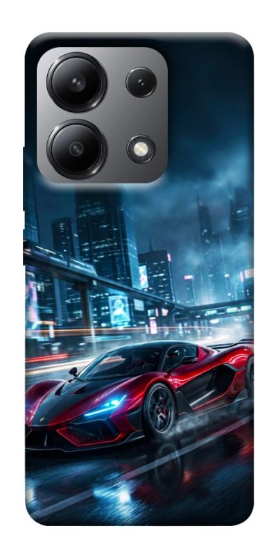 Чехол itsPrint Red sport car для Xiaomi Redmi Note 13 4G, авто, купить оптом с доставкой