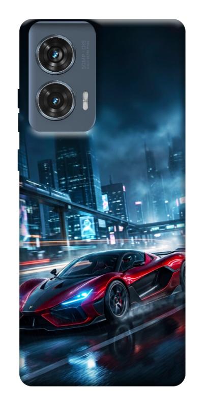 Чехол itsPrint Red sport car для Motorola Edge 50 Fusion, авто, купить оптом с доставкой