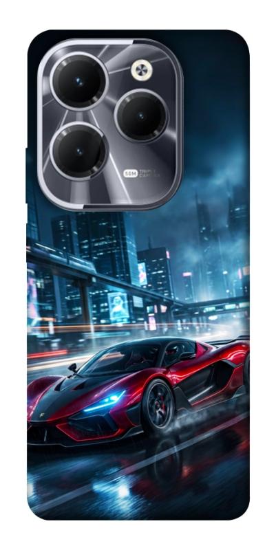 Чехол itsPrint Red sport car для Infinix Hot 40, авто, купить оптом с доставкой