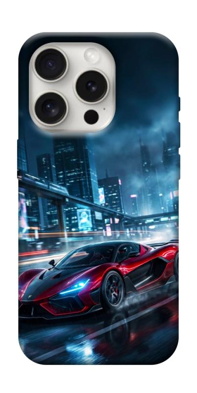 Чехол itsPrint Red sport car для Apple iPhone 16 Pro (6.3"), авто, купить оптом с доставкой