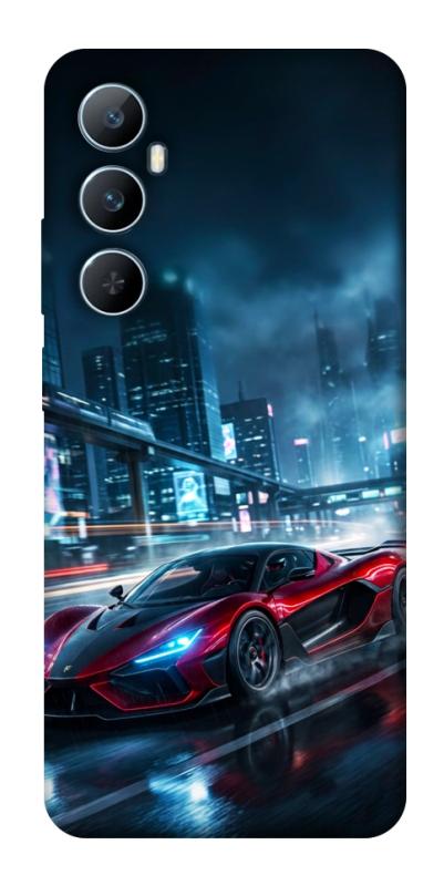Чехол itsPrint Red sport car для Realme C65 4G, авто, купить оптом с доставкой