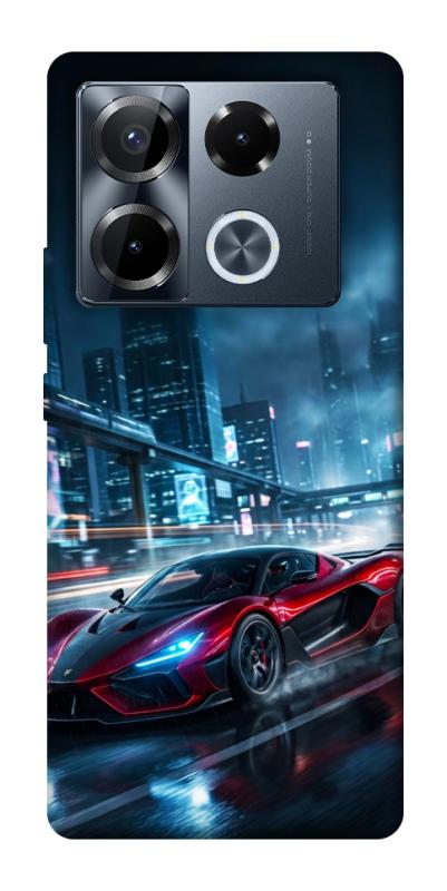 Чехол itsPrint Red sport car для Infinix Note 40 Pro 4G, авто, купить оптом с доставкой