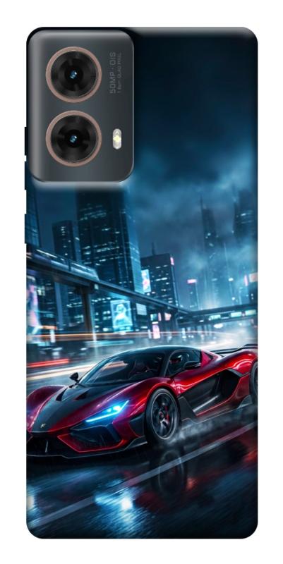 Чехол itsPrint Red sport car для Motorola Moto G85, авто, купить оптом с доставкой