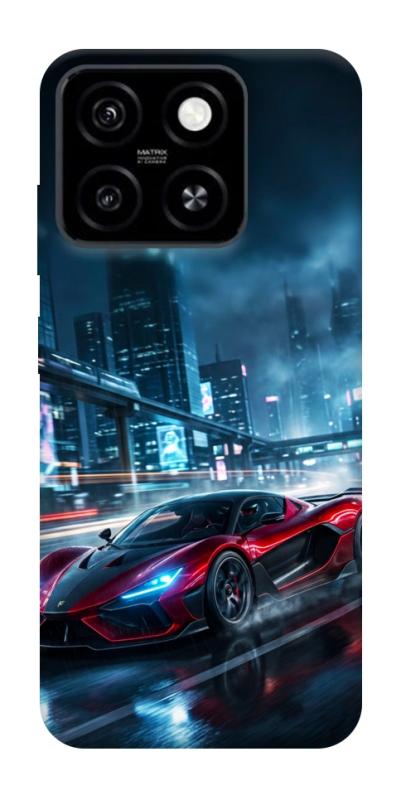 Чехол itsPrint Red sport car для ZTE Blade A55 4G, авто, купить оптом с доставкой