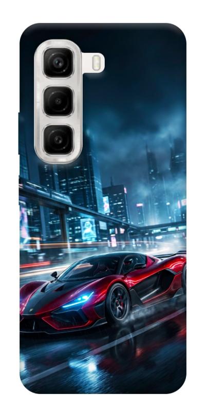 Чехол itsPrint Red sport car для Infinix Hot 50 4G, авто, купить оптом с доставкой