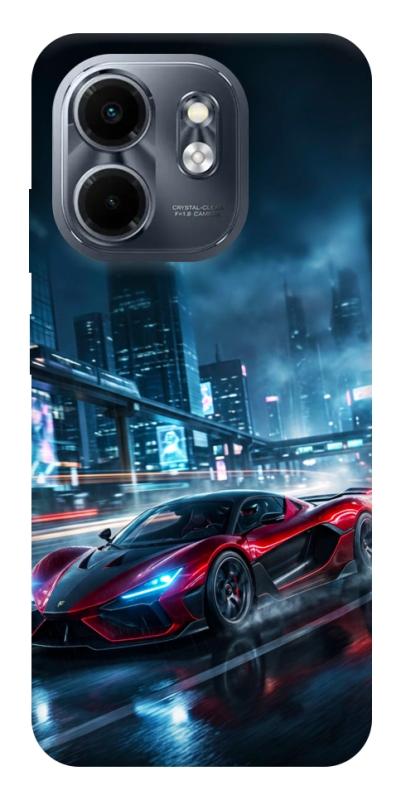 Чехол itsPrint Red sport car для Infinix Smart 9 4G / Hot 50i, авто, купить оптом с доставкой