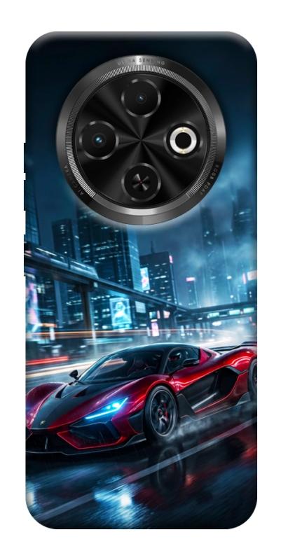Чехол itsPrint Red sport car для TECNO Spark 30C, авто, купить оптом с доставкой
