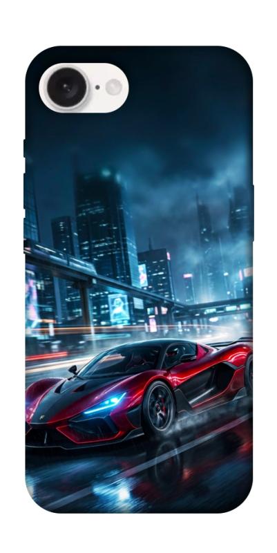 Чехол itsPrint Red sport car для Apple iPhone 16e (6.1"), авто, купить оптом с доставкой