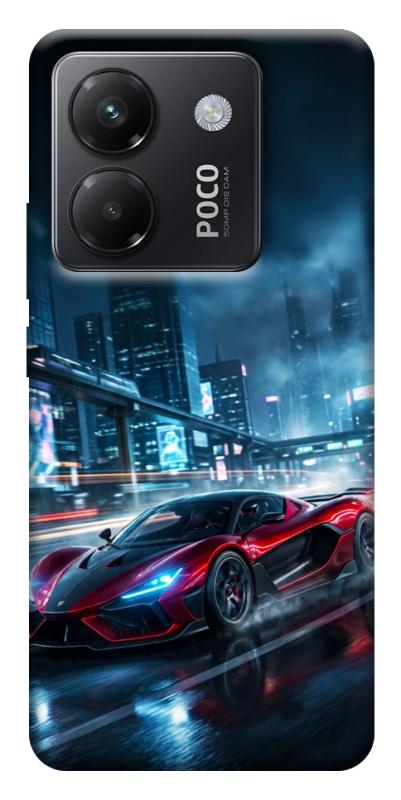 Чехол itsPrint Red sport car для Xiaomi Poco M7 Pro 5G, авто, купить оптом с доставкой