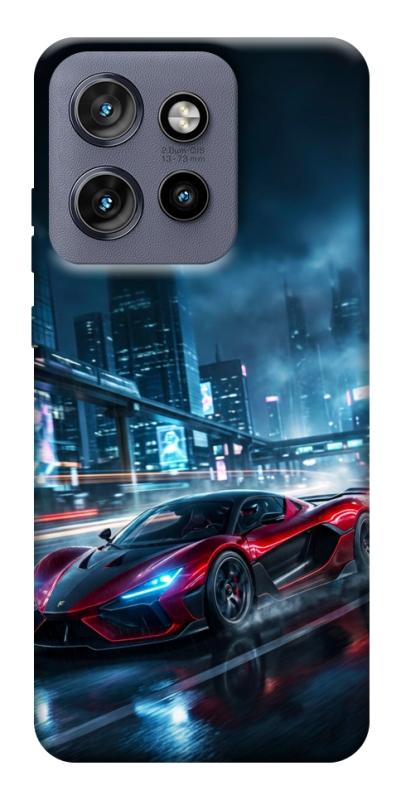 Чехол itsPrint Red sport car для Motorola Edge 50 Neo, авто, купить оптом с доставкой