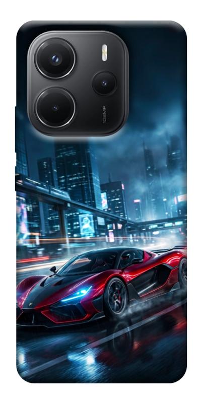 Чехол itsPrint Red sport car для Xiaomi Redmi Note 14 4G (Europe version), авто, купить оптом с доставкой