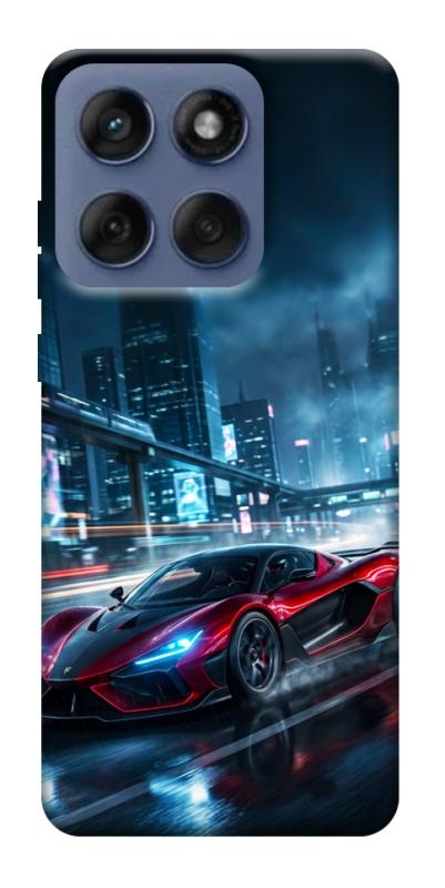 Чехол itsPrint Red sport car для Motorola Edge 60 Fusion, авто, купить оптом с доставкой
