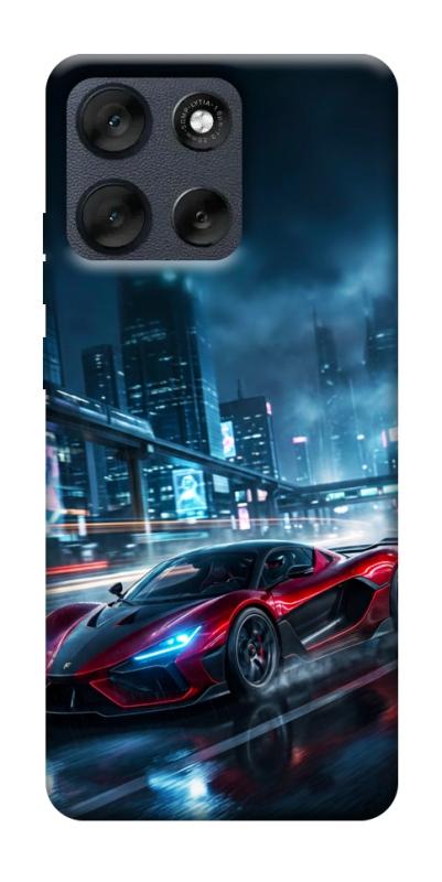 Чехол itsPrint Red sport car для Motorola Moto G56 5G, авто, купить оптом с доставкой