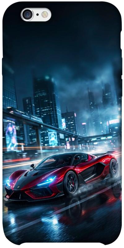 Чехол itsPrint Red sport car для Apple iPhone 6/6s plus (5.5"), авто, купить оптом с доставкой
