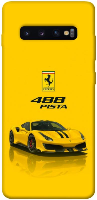 Чехол itsPrint Yellow beast для Samsung Galaxy S10+, авто, купить оптом с доставкой