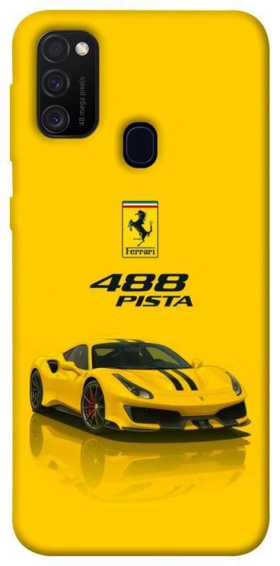 Чехол itsPrint Yellow beast для Samsung Galaxy M30s / M21, авто, купить оптом с доставкой
