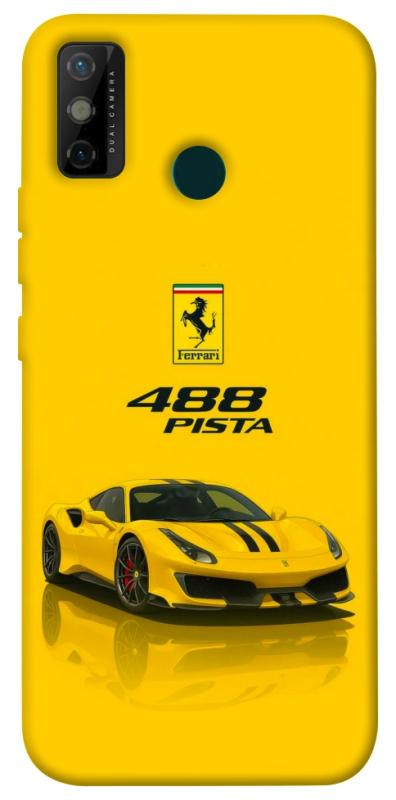 Чехол itsPrint Yellow beast для TECNO Spark 6 Go, авто, купить оптом с доставкой