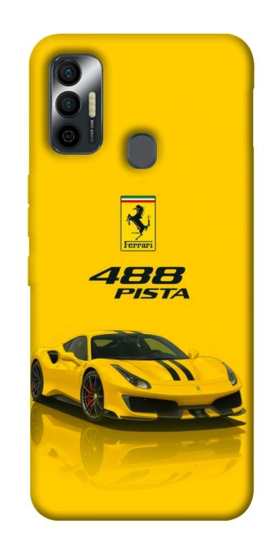 Чехол itsPrint Yellow beast для TECNO Spark 7, авто, купить оптом с доставкой