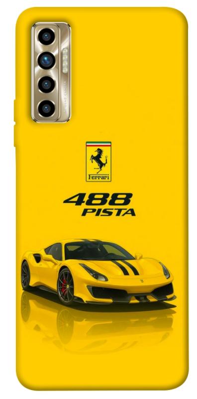Чохол itsPrint Yellow beast для TECNO Camon 17P, авто, купити оптом з доставкою