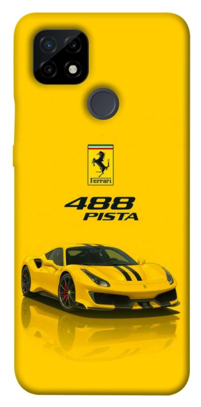 Чехол itsPrint Yellow beast для Realme C21, авто, купить оптом с доставкой