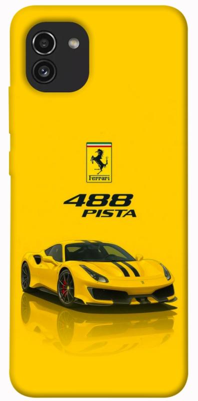 Чехол itsPrint Yellow beast для Samsung Galaxy A03, авто, купить оптом с доставкой