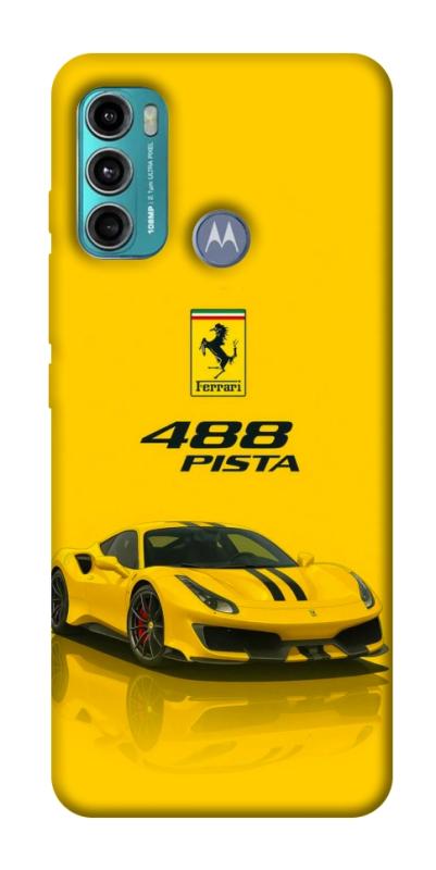 Чехол itsPrint Yellow beast для Motorola Moto G60, авто, купить оптом с доставкой
