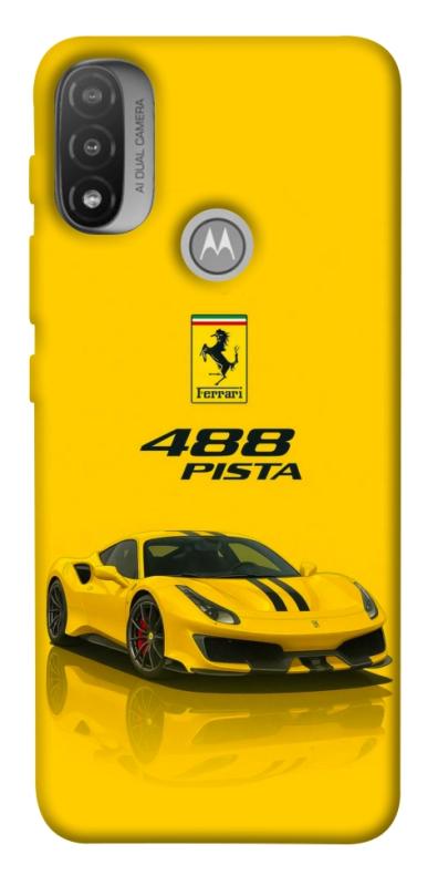 Чехол itsPrint Yellow beast для Motorola Moto E20, авто, купить оптом с доставкой
