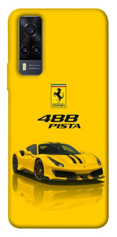 Чехол itsPrint Yellow beast для Vivo Y31, авто, купить оптом с доставкой