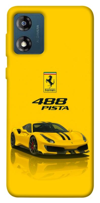Чехол itsPrint Yellow beast для Motorola Moto E13, авто, купить оптом с доставкой