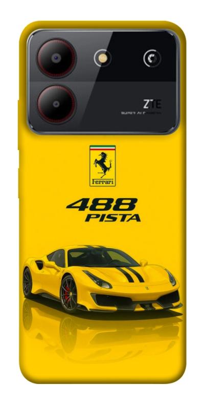Чехол itsPrint Yellow beast для ZTE Blade A54 4G, авто, купить оптом с доставкой