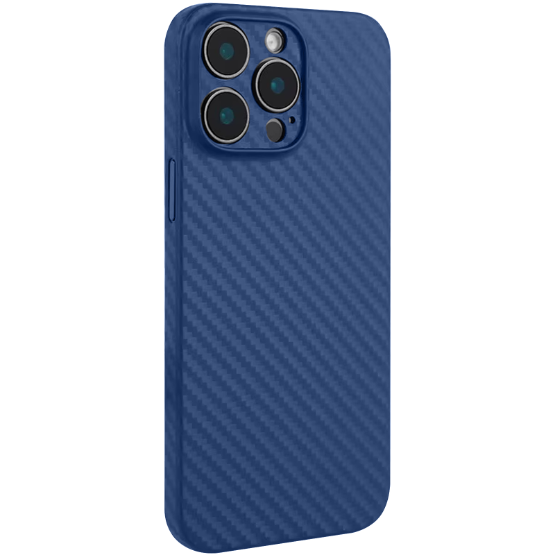 Чехол Getman Carbon Ultra Slim для Apple iPhone 15 Pro Max (6.7"), Blue, купить оптом с доставкой