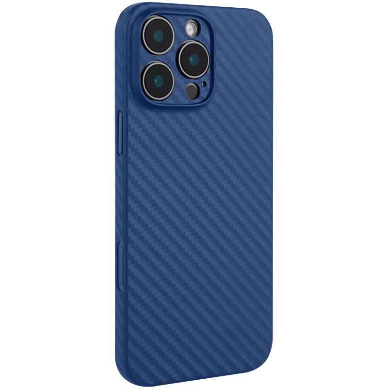 Чехол Getman Carbon Ultra Slim для Apple iPhone 16 Pro Max (6.9"), Blue, купить оптом с доставкой