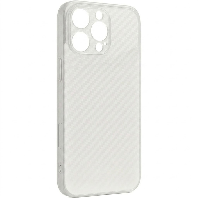 Чехол Getman Carbon Ultra Slim для Apple iPhone 16 Pro Max (6.9"), White, купить оптом с доставкой